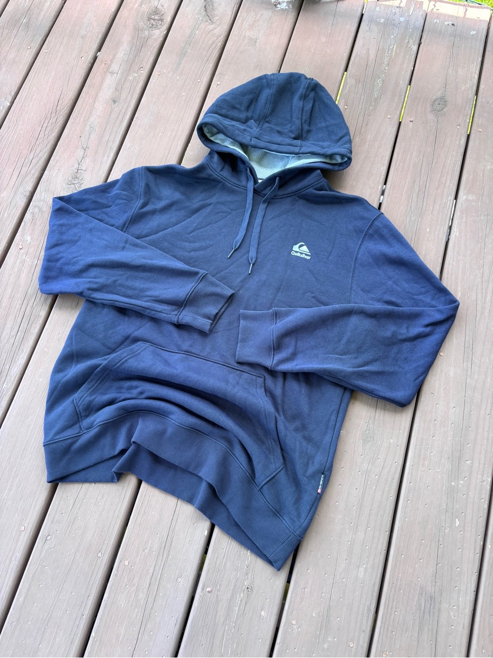 Quiksilver Mens L Navy A Touch of Paradise Hoodie